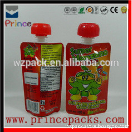 plastic food package for health food in alibaba China